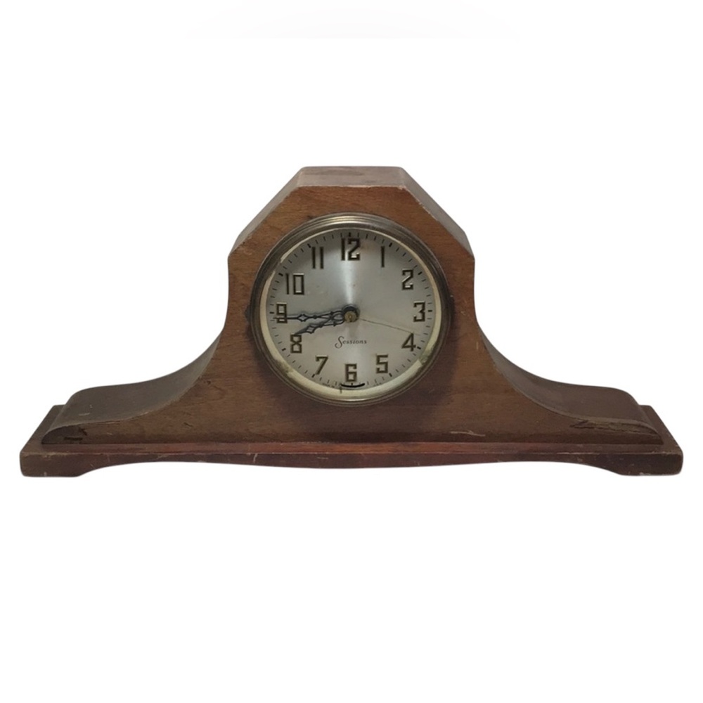 Vintage Sessions mantel clock